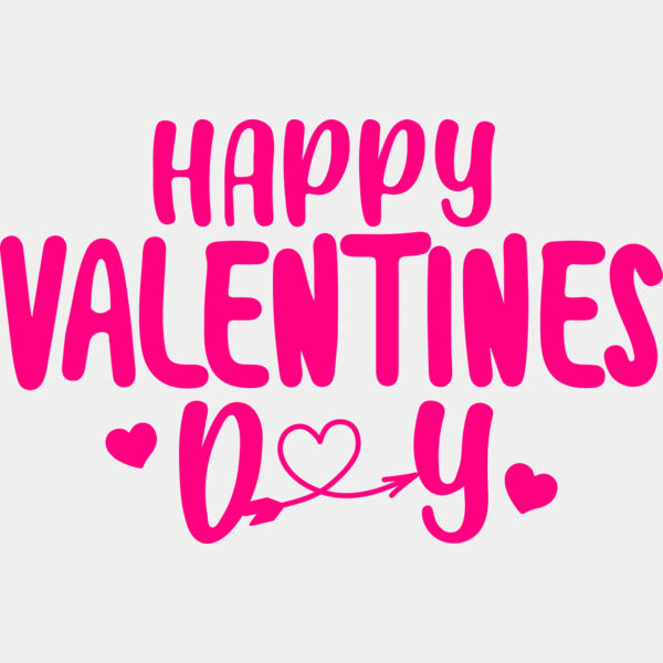 Pink Valentines Day Text Thumbnail