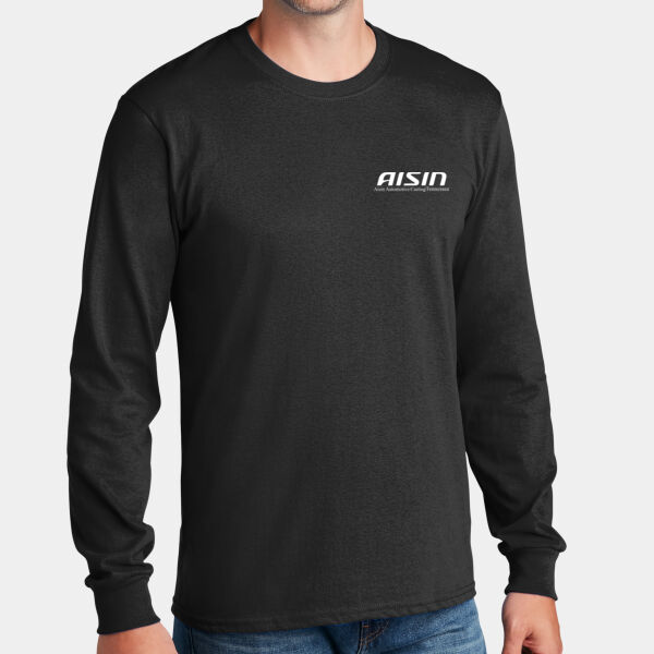 Printed  - AISIN Long Sleeve Core Cotton Tee Thumbnail