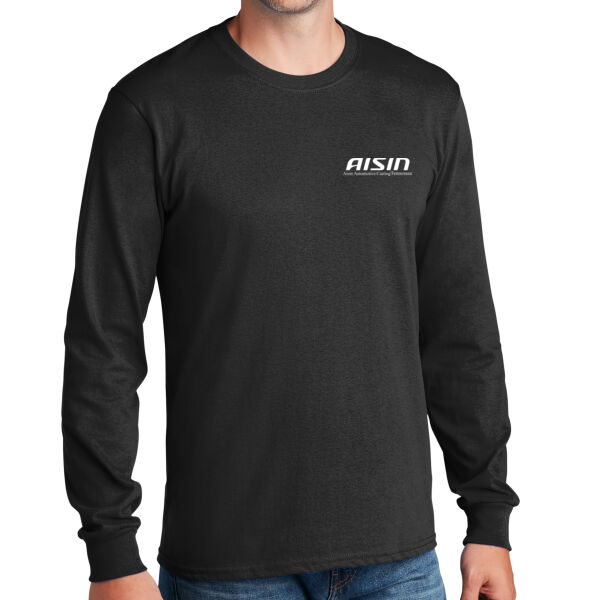 Printed  - AISIN Long Sleeve Core Cotton Tee Thumbnail