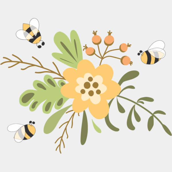 Bee Flower 2 Thumbnail