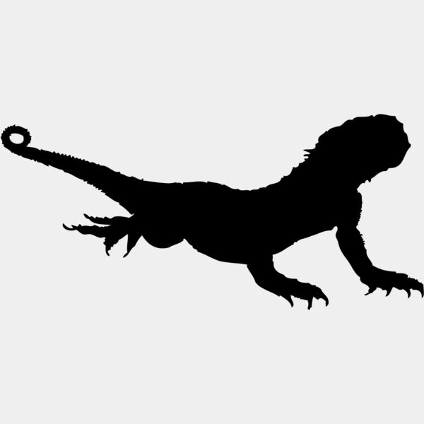 Lizard Silhouette 2 Thumbnail