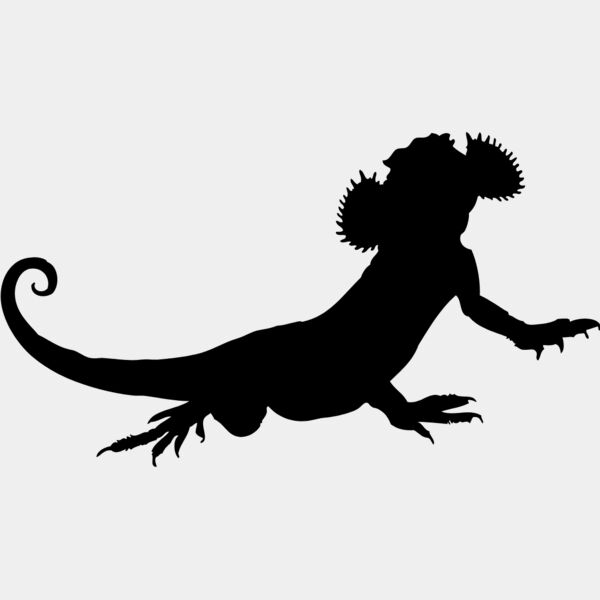 Lizard Silhouette 10 Thumbnail