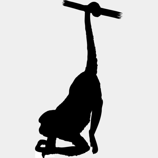 Monkey Silhouette 13 Thumbnail