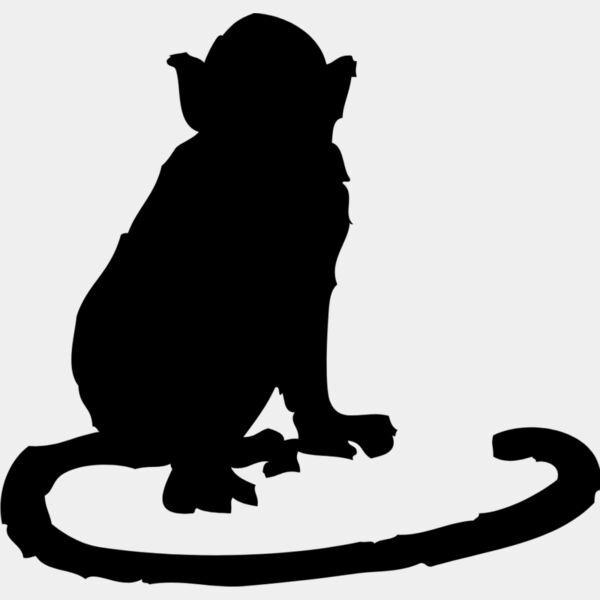 Monkey Silhouette 5 Thumbnail