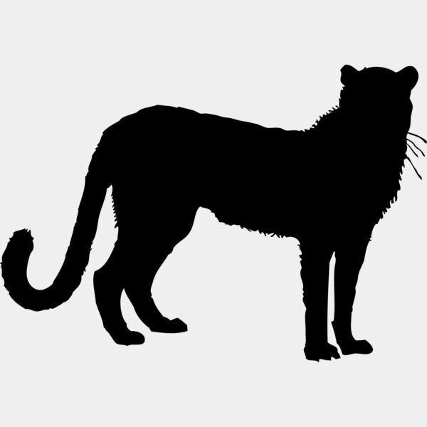 Cheetah Silhouette 2 Thumbnail