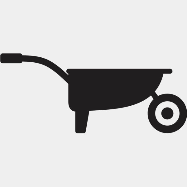 Wheelbarrow Silhouette 1 Thumbnail