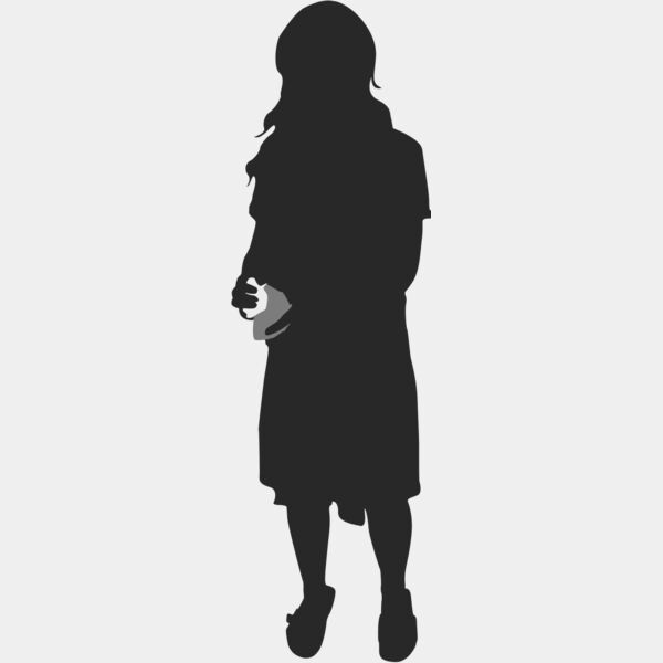 Housekeeper Washing Dishes Silhouette 1 Thumbnail