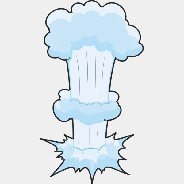 Comic Book Dust Cloud Explosion 1 Thumbnail