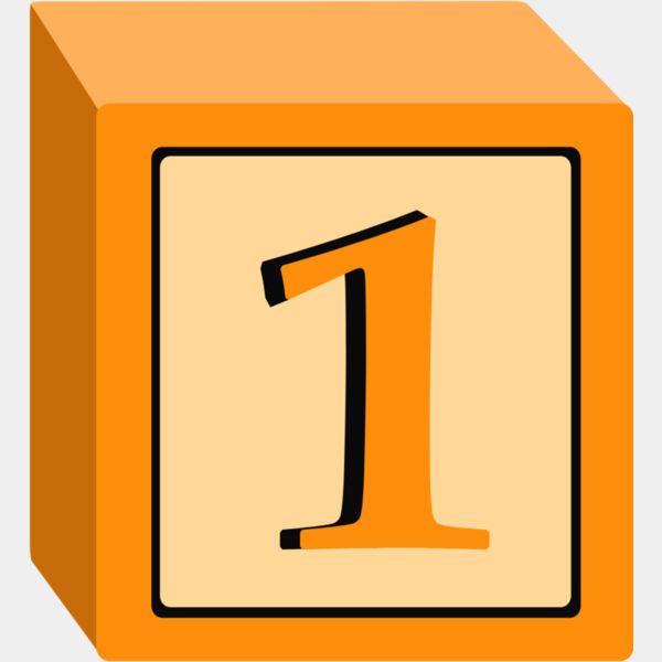 Toy Block One 1 Thumbnail