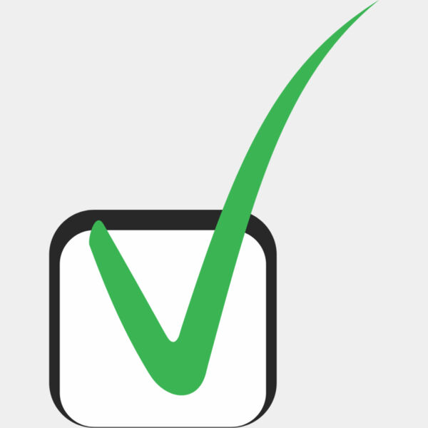 Green Right Checkmark in Black Check Box 1 Thumbnail