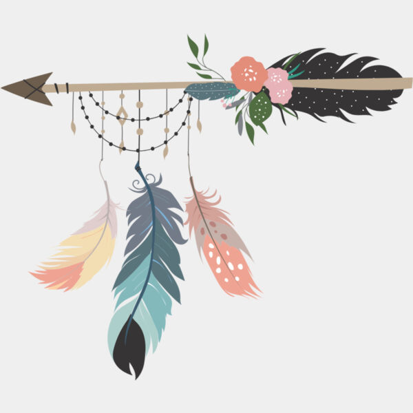 Watercolor Arrow Feathers 1 Thumbnail