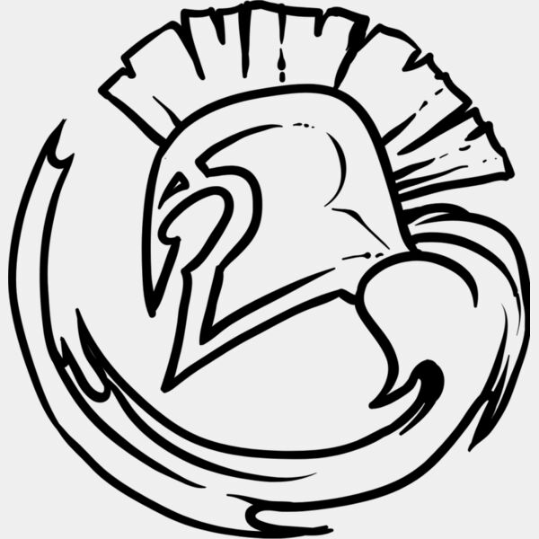 Spartan White Mascot 2 Thumbnail