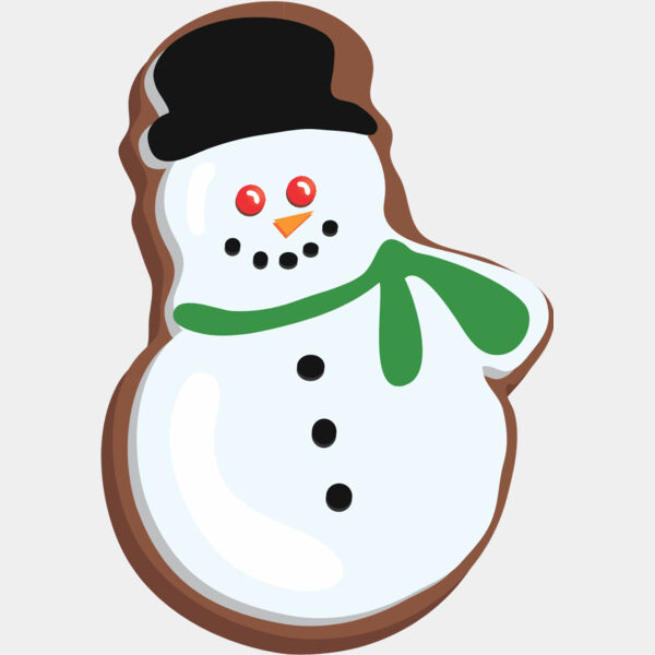 Christmas Snowman Cookie 1 Thumbnail