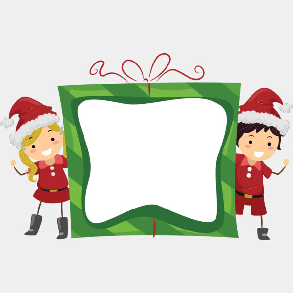 Christmas Elf Present Gift Sign 1 Thumbnail