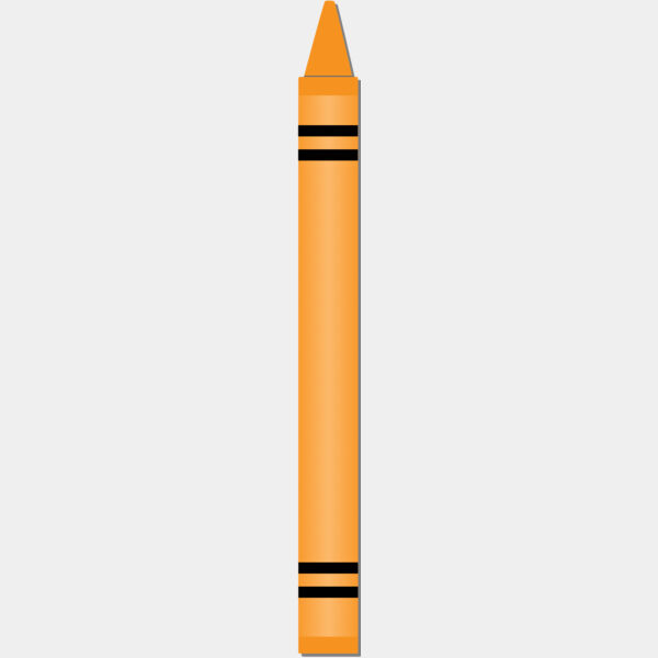 Orange Crayon 1 Thumbnail