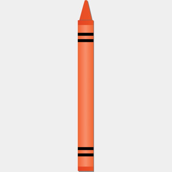 Orange Crayon 2 Thumbnail