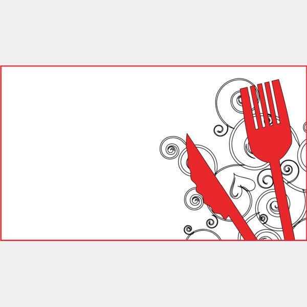 Food Business Card Background 1 Thumbnail