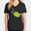 Ladies Core Cotton V-Neck Tee Thumbnail
